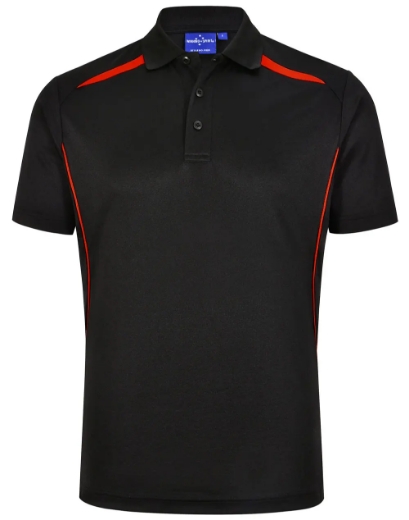 Picture of Winning Spirit, Mens Contrast SS Polo.